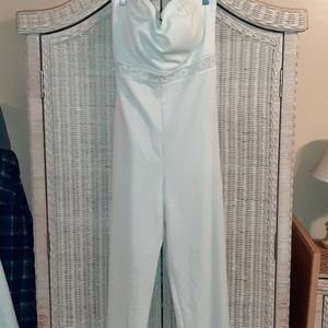 Gorgeous One Piece Pants with attached Halter top
